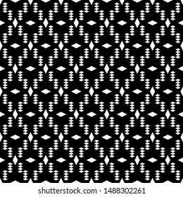 Seamless pattern. Diamonds backdrop. Rhombuses ornament. Lozenges wallpaper. Ethnic motif. Geometric background. Digital paper, textile print, web design, abstract