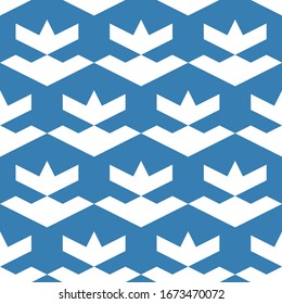 Seamless pattern. Diamonds, curves, shapes wallpaper. Geometric backdrop. Rhombuses, chevrons, figures ornament. Ethnic motif. Digital paper, textile print, web design, abstract background. Vector.