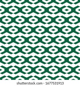 Seamless pattern. Diamonds, hexagons, figures ornament. Ethnic wallpaper. Shapes background. Folk motif. Geometric backdrop. Digital paper, textile print, web design, abstract illustration. Vector