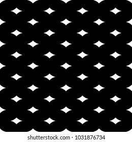 Seamless pattern with diamonds ornament. Lozenge illustration. Repeated rhombuses background. Ornamental wallpaper. Mosaic motif. Digital paper for textile print, page fill, web design. Vector image.