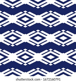 Seamless pattern. Diamonds, shapes wallpaper. Rhombuses, figures ornament. Shapes background. Geometric backdrop. Digital paper, textile print, web design, abstract. Ethnic motif. Vector artwork.