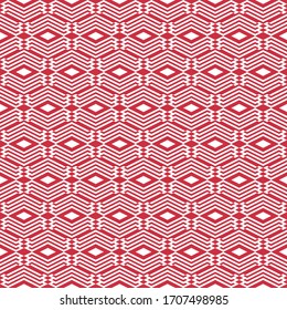 Seamless pattern. Diamonds, shapes wallpaper. Ethnic motif. Rhombuses, figures ornament. Digital paper, textile print, web design, abstract. Shapes background. Geometric backdrop. Vector artwork
