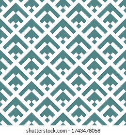 Seamless pattern. Diamonds, shapes wallpaper. Abstract backdrop. Folk motif. Rhombuses figure ornament. Checks, signs illustration. Geometric background. Digital paper, textile print, web design.