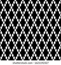 Seamless pattern. Diamonds wallpaper. Geometric background. Lozenges ornament. Digital paper, textile print, web design, abstract, art illustration. Rhombuses backdrop. Ethnic motif. Vector artwork