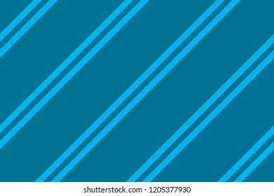 Seamless pattern. Different shades of beautiful blue color. Striped diagonal pattern for printing on fabric, paper, wrapping, scrapbooking, websites Background with slanted lines Vector illustration