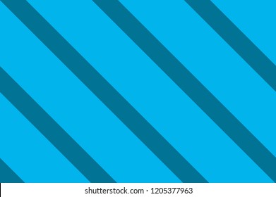 Seamless pattern. Different shades of beautiful blue color. Striped diagonal pattern for printing on fabric, paper, wrapping, scrapbooking, websites Background with slanted lines Vector illustration