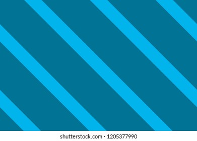 Seamless pattern. Different shades of beautiful blue color. Striped diagonal pattern for printing on fabric, paper, wrapping, scrapbooking, websites Background with slanted lines Vector illustration