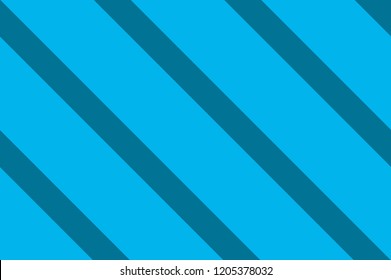 Seamless pattern. Different shades of beautiful blue color. Striped diagonal pattern for printing on fabric, paper, wrapping, scrapbooking, websites Background with slanted lines Vector illustration