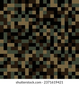 Seamless pattern digital camouflage background