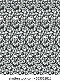 Seamless pattern of digital camouflage, vector