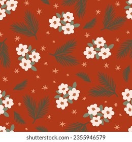 Seamless pattern, digital paper repeating background for fabric, wallpaper, wrapping paper and surface design