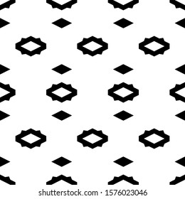 Seamless pattern. Digital paper, web designing, textile print. Polygons background. Rhombuses, figures ornament. Geometrical backdrop. Simple shapes wallpaper. Vector.