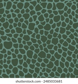 Seamless pattern dinosaur skin. Vector illustration for textile and fabric.