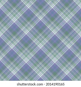 Seamless pattern in discreet green and violet colors for plaid, fabric, textile, clothes, tablecloth and other things. Vector image. 2