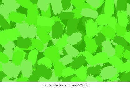 Seamless pattern. Disorderly brush strokes. Random spot. Chaos of colors. Fashion camouflage.