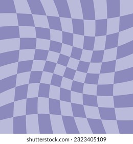 Seamless pattern distorted geometric square in purple