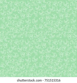 Seamless pattern with dog