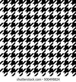 seamless pattern with dogstooth