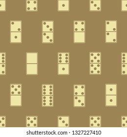 Seamless pattern with Dominoes for your design