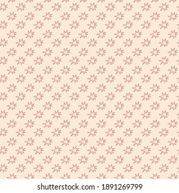 Patrón sin foco con estrellas rosadas garabatos. Champagne de fondo