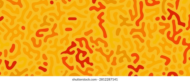 Seamless pattern with doodles, abstract modern colorful fun line doodle shape seamless pattern background.reative abstract art background collection for children or festive celebration design.