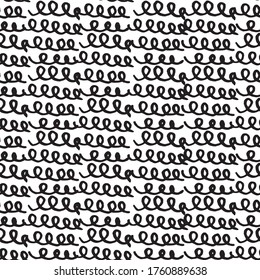 Seamless pattern Doodles texture elements. Vector hand drawn artistic textures, creative cards, unique template background, dust grain, pencil hatching, scratches, isolated objects. Artistic design ba