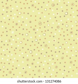 Seamless pattern with dots