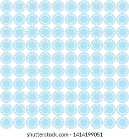 Seamless pattern of dots and circles. Geometric background. Vector illustration. Good quality. Good design.