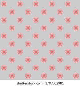 Seamless pattern of dots and circles. Geometric background. Vector illustration. Good quality. Good design.