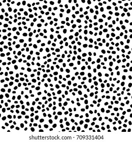 Seamless pattern with dots, circles, spots, points. Fashion trend background for printing on fabric, paper, wrapping, covers, Wallpapers, scrap-booking. Design element for the layout decoration. 