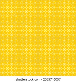 Seamless pattern of dots and drops. Geometric orange background.