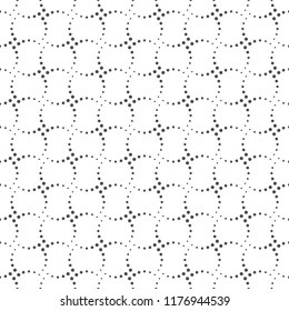 Seamless pattern of dots. Geometric background. Vector illustration. Good quality. Good design.