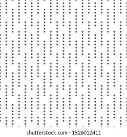 Seamless pattern of dots. Geometric background.