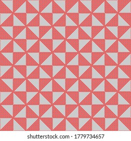 Seamless pattern of dots. Geometric background. Vector illustration. Good quality. Good design.