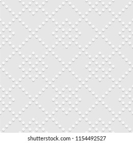 Seamless pattern of dots. Geometric dotted background. Vector illustration. Good quality. Good design.
