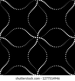 Seamless pattern of dots. Geometric dotted background. Vector illustration. Good quality. Good design.