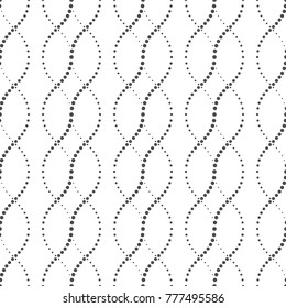 Seamless pattern of dots. Geometric dotted background. Vector illustration. Good quality. Good design.