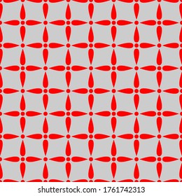 Seamless pattern of dots. Geometric floral background.