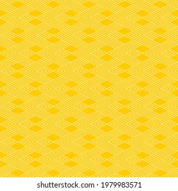 Seamless pattern of dots. Geometric orange background.  
