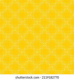 Seamless pattern of dots. Geometric orange background.