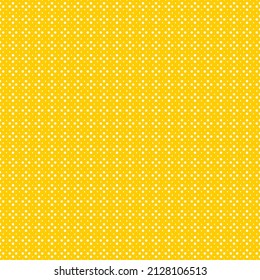 Seamless pattern of dots. Geometric orange background.