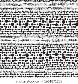 Seamless pattern dots geometric polka