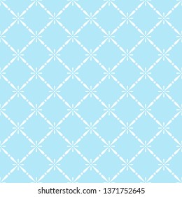 Seamless pattern of dots and rhombuses. Geometric background. Unusual lattice. Vector illustration. Good quality. Good design.
