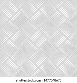 Seamless pattern of dots and rhombuses. Geometric background. Vector illustration. Good quality. Good design.