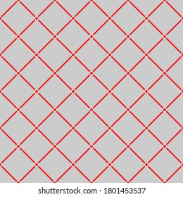 Seamless pattern of dots and rhombuses. Geometric background. Vector illustration. Good quality. Good design.