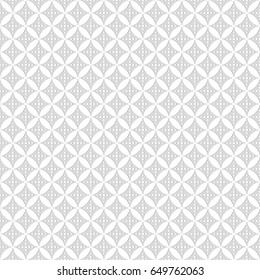Seamless pattern of dots and round shapes. Geometric floral wallpaper. Vector illustration. Good quality. Good design.