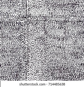 Seamless pattern with dots. A simple drawing. Drawing by hand. Black and white. monochrome pattern.