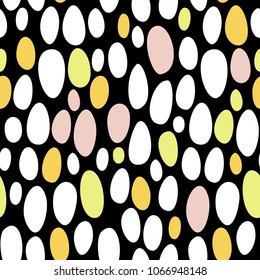 Seamless Pattern with Dots. Vector Illustration. Decorative Design Background for Web, Wrapping Paper, Textile, Fashion, Print Design
