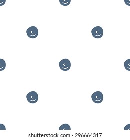 Seamless pattern with dots. Vector illustration