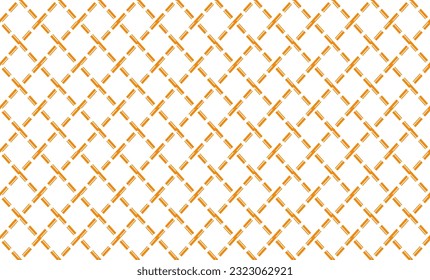 seamless pattern with dots yellow grid, Set of golden yellow Seamless Geometric Diamonds Patterns repeat replete image design for fabric printing or wallpaper or shirt print